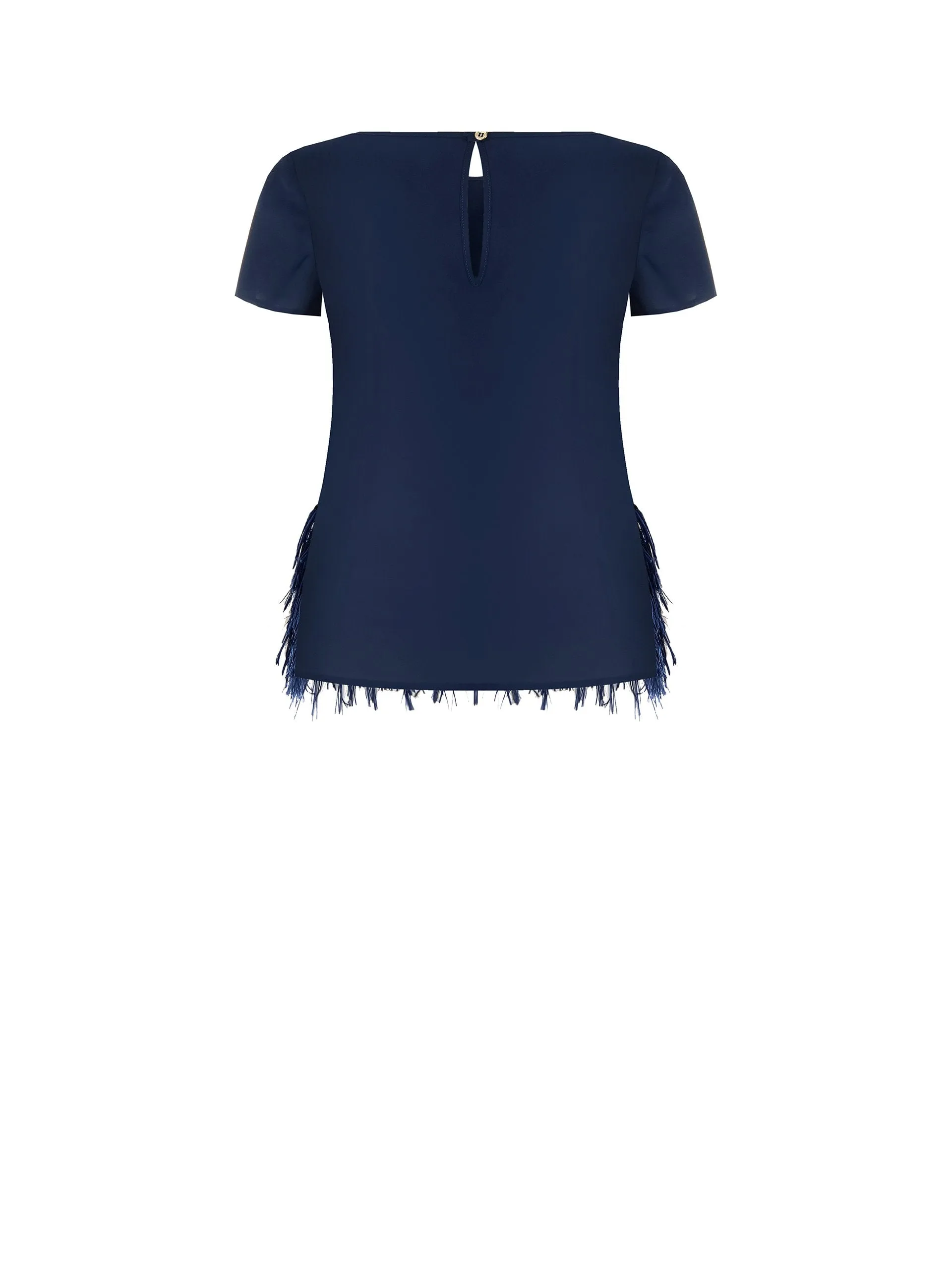 Feather Detail Blouse